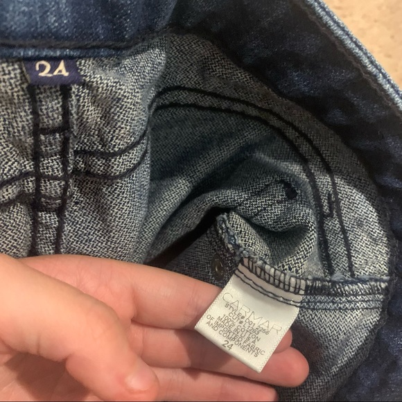 Carmar patchwork flare distressed jeans - Picture 4 of 4